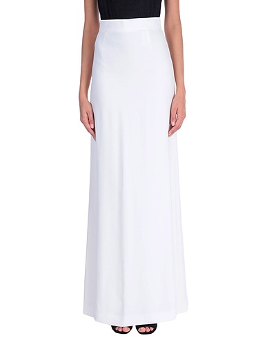 DSQUARED2 Maxi Skirts White 95% Viscose, 5% Elastane