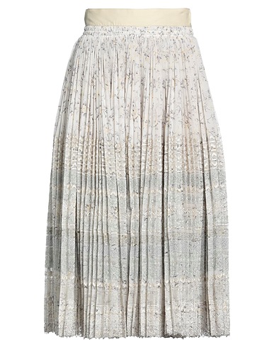 ETRO Midi skirt Light grey 100% Polyester