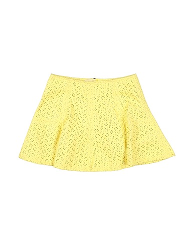 MEILISA BAI Skirt Yellow 50% Polyester, 50% Polyurethane