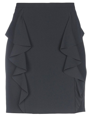 LIU •JO Midi skirt Black 100% Polyester