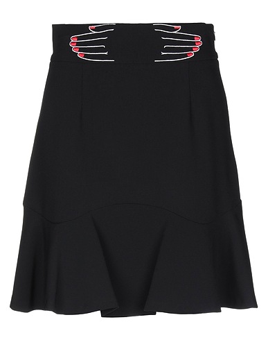 VIVETTA Midi skirt Black 73% Polyester, 20% Viscose, 7% Elastane