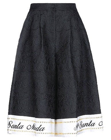 DOLCE&GABBANA Casual pants Black 71% Cotton, 15% Silk, 14% Polyester, Viscose, Aluminum
