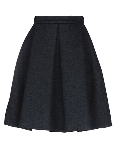 ERMANNO SCERVINO Mini skirt Black 70% Wool, 20% Silk, 10% Cashmere