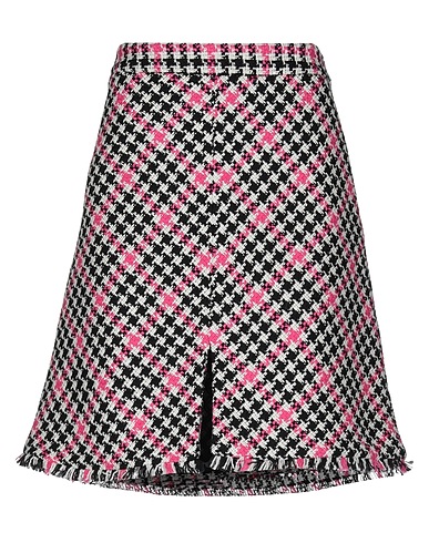 MOSCHINO Midi skirt Fuchsia 92% Virgin Wool, 8% Polyamide
