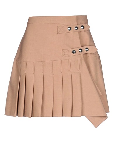 PINKO Mini skirt Camel 53% Polyester, 43% Wool, 4% Elastane
