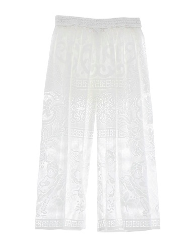 DOLCE&GABBANA Hosen Weiß 90% Baumwolle, 10% Polyamid