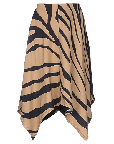 ROBERTO CAVALLI Midi skirt Camel 95% Viscose, 5% Elastane