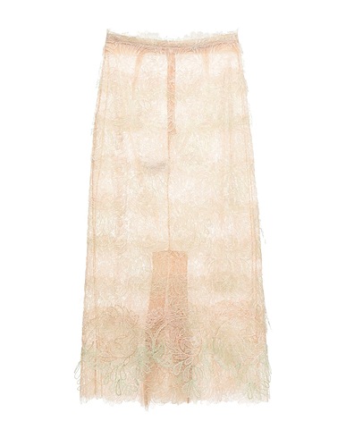 ERMANNO SCERVINO Long skirt Beige 60% Polyester, 40% Polyamide