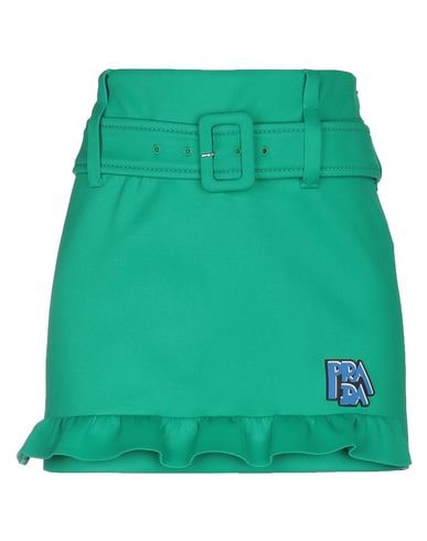 Prada Mini Skirt In Green