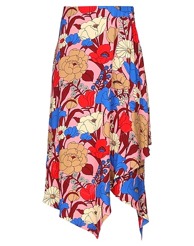 VIVETTA Jupe mi-longue Rose 100% Viscose