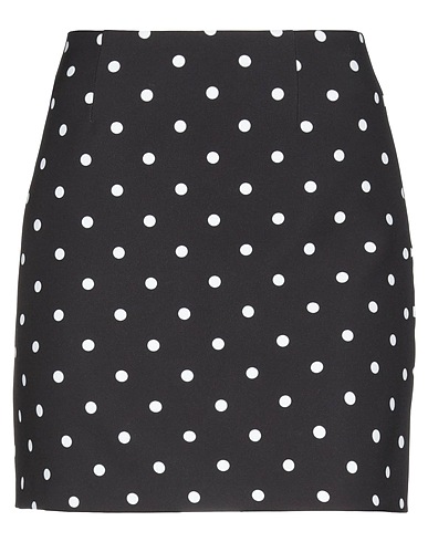 VIVETTA Mini skirt Black 92% Polyester, 8% Elastane