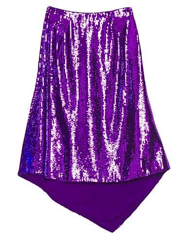 PINKO Midi skirt Purple 100% Polyester