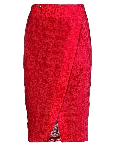 ROSEANNA Midi skirt Garnet 55% Viscose, 45% Silk