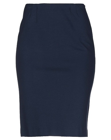 M MISSONI Midi skirt Midnight blue 75% Viscose, 22% Polyamide, 3% Elastane