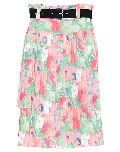 PLAN C Midi skirt Pink 100% Polyester