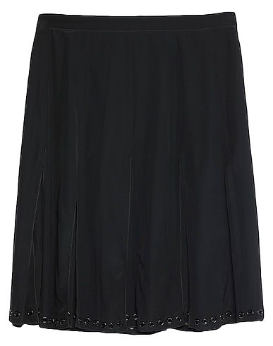 TOMAS MAIER Mini skirt Black 100% Silk