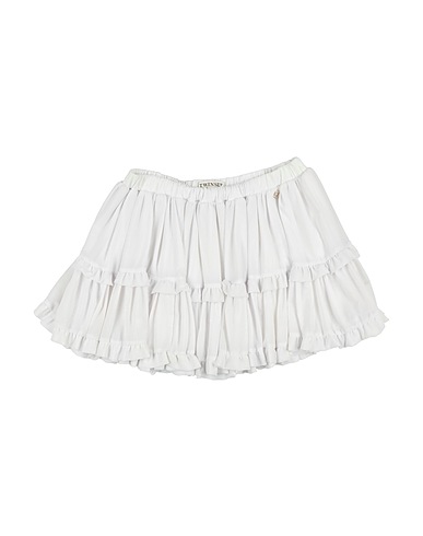 TWINSET Gonna Bianco 87% Poliammide, 13% Elastan