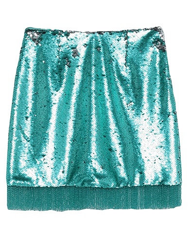 VIVETTA Mini skirt Emerald green 100% Polyester