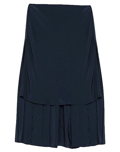 CHLOÉ Mini skirt Midnight blue 100% Silk