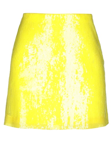 ALBERTA FERRETTI Minigonna Giallo 100% Poliestere