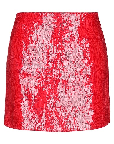 ALBERTA FERRETTI Minigonna Rosso 100% Poliestere