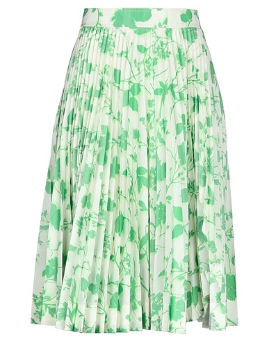 CALVIN KLEIN 205W39NYC Midi skirt Light green 65% Polyester, 35% Silk