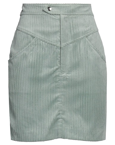 ISABEL MARANT Mini skirt Sage green 84% Polyester, 16% Polyamide
