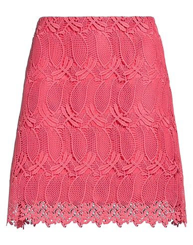 GIAMBA Mini skirt Coral 100% Polyester