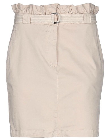 PINKO Minigonna Beige 96% Cotone, 4% Elastan