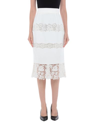 Dolce & Gabbana Midi Skirts In White
