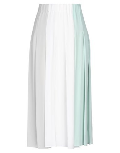 Iris Von Arnim Anna Colour Block Skirt In Ivory