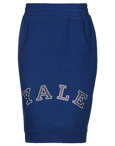 CALVIN KLEIN 205W39NYC Mini skirt Blue 100% Cotton, Elastane
