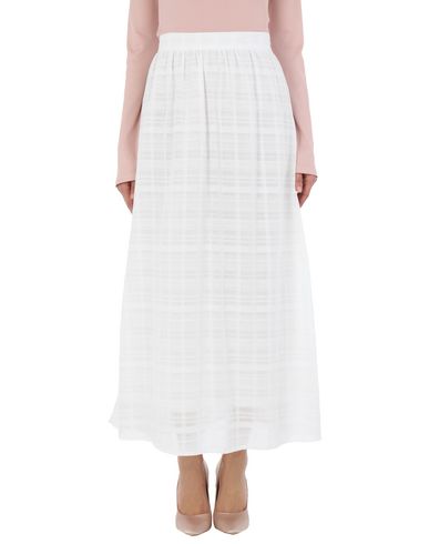 Alpha Studio Long Skirts In White
