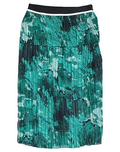 VICTORIA, VICTORIA BECKHAM Midi skirt Green 100% Polyester