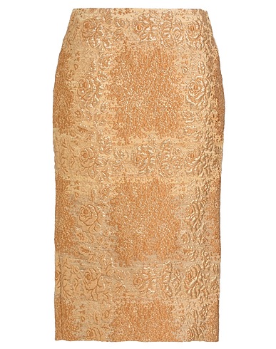 VALENTINO GARAVANI Midi skirt 47% Polyester, 44% Silk, 6% Polyamide, 3% Metallic fiber
