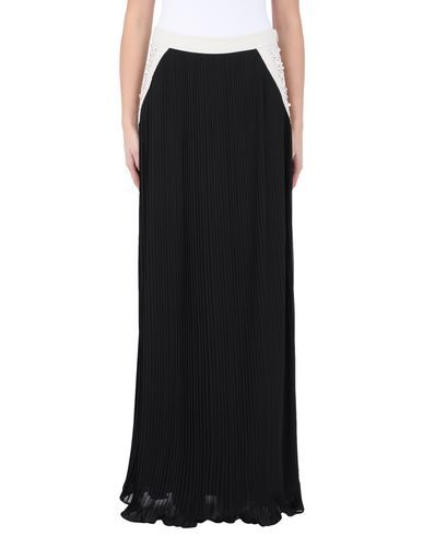 Cavalli Class Long Skirts In Black