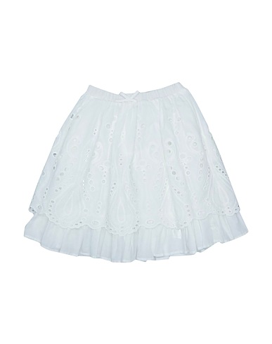TWINSET Skirt White 100% Cotton