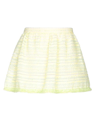 BOUTIQUE MOSCHINO Shorts & Bermuda Yellow 100% Cotton, Polyamide, Polyester, Acrylic, Other Fibres