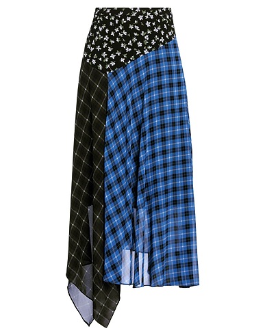 MICHAEL MICHAEL KORS Midi-Rock LUX WINDOW FLR SKIRT Schwarz 100% Polyester