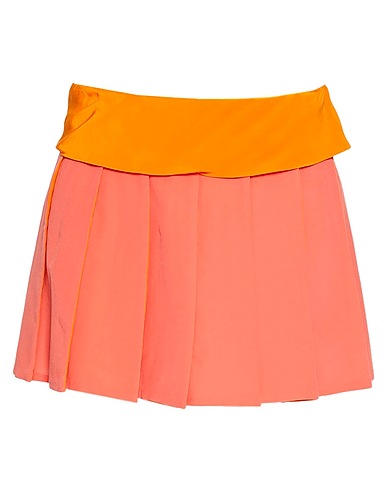ERMANNO SCERVINO Mini skirt Salmon pink 100% Silk