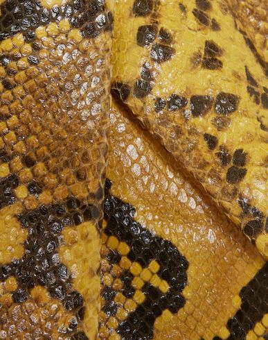 Marques' Almeida Marques'almeida Snake Print Effect Skirt - Yellow In Yellow