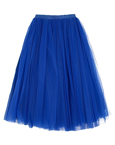 DOLCE&GABBANA Midi skirt Blue 100% Polyamide