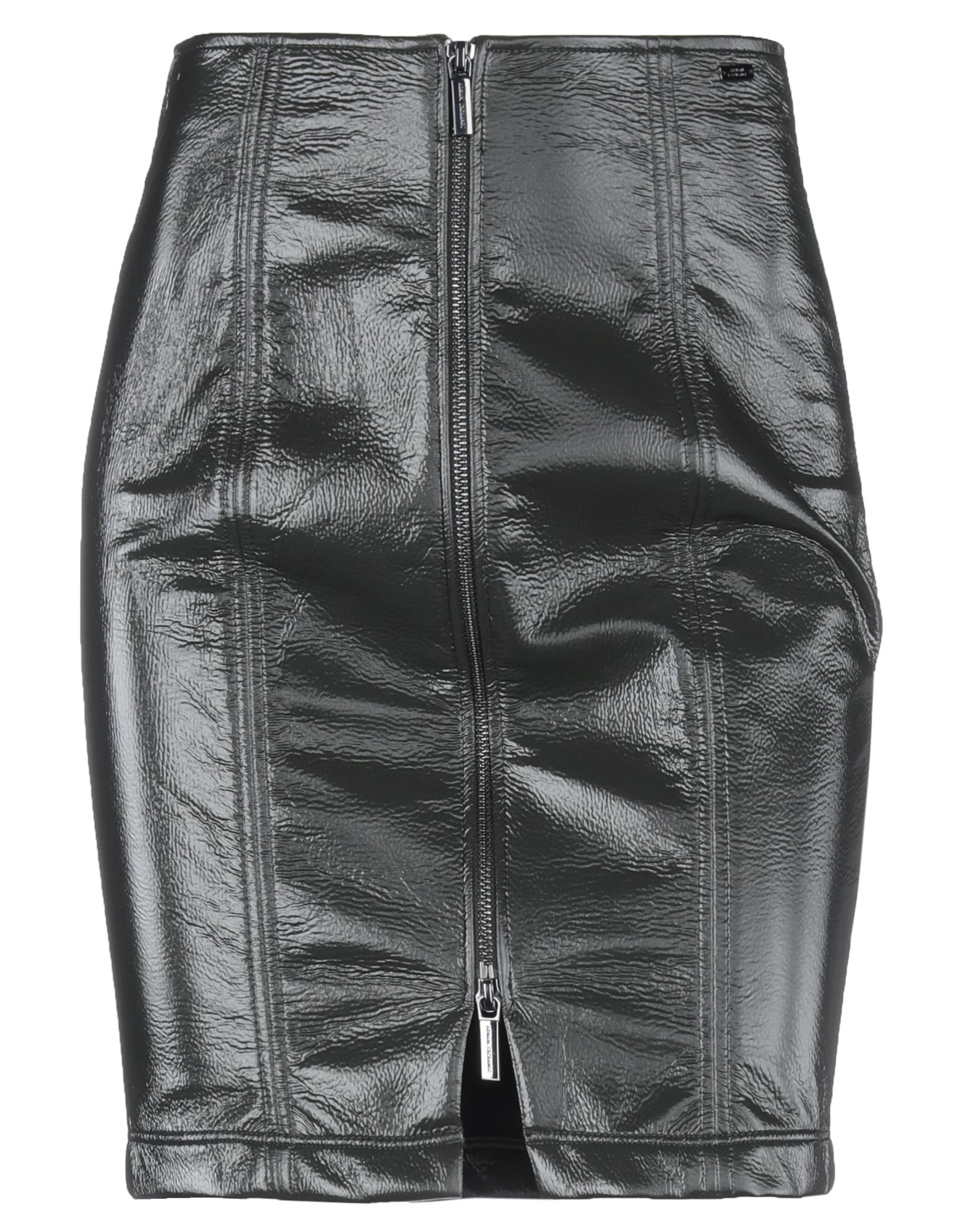 armani leather skirts