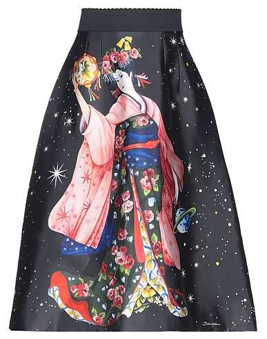 ZOOM DOLCE & GABBANA - Jupe mi-longue