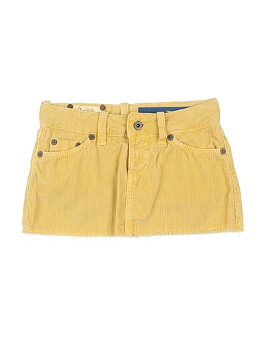 DONDUP Skirt Mustard 100% Cotton