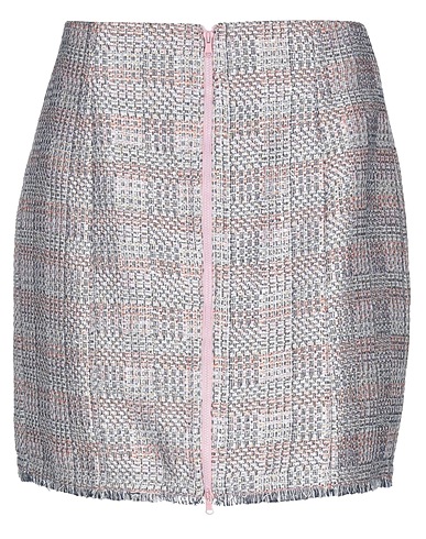 EMPORIO ARMANI Mini skirt Light pink 40% Polyester, 17% Cotton, 17% Other Fibres, 13% Viscose, 13% Polyamide