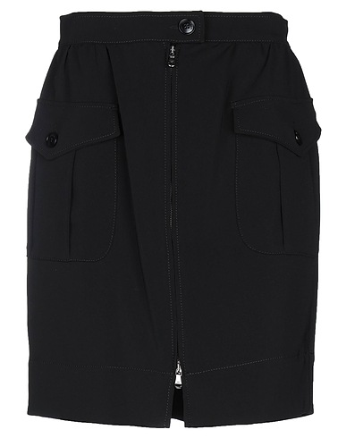 EMPORIO ARMANI Mini skirt Black 97% Polyester, 3% Elastane