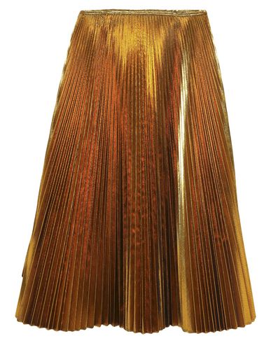 Cedric Charlier Midi Skirts In Gold
