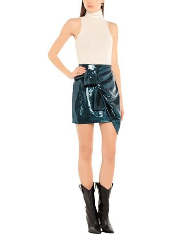 Amen Sequin-embellished Mini Skirt In Blue