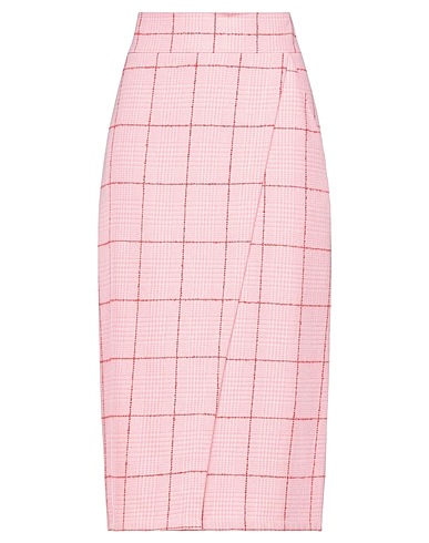 L' AUTRE CHOSE Midi skirt Pink 50% Acrylic, 25% Polyester, 20% Wool, 5% Other Fibres